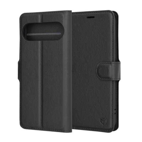 Husa pentru Google Pixel 9 Pro , 9 - Techsuit Leather Folio - Black