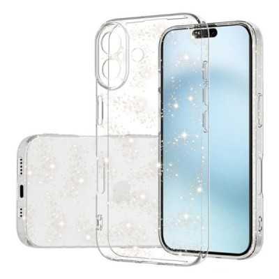 Husa pentru iPhone 16 - Techsuit SparkleSkin Series - Clear - 1