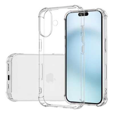 Husa pentru iPhone 16 - Techsuit Shockproof Clear Silicone - Clear - 1