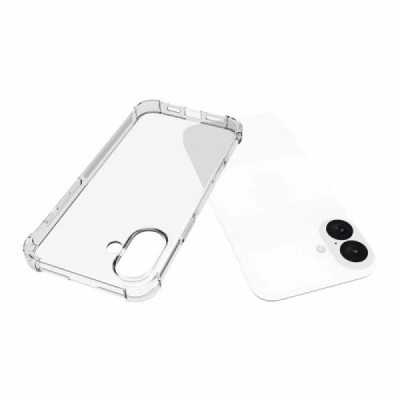 Husa pentru iPhone 16 - Techsuit Shockproof Clear Silicone - Clear - 5