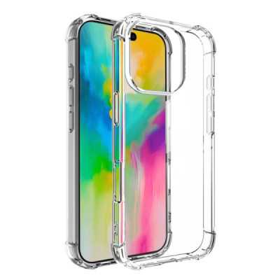 Husa pentru iPhone 16 Pro - Techsuit Shockproof Clear Silicone - Clear - 1