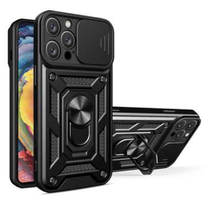 Husa pentru iPhone 16 Pro Max - Techsuit CamShield Series - Black - 1