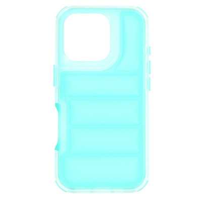 Husa pentru iPhone 16 Pro - Techsuit Wave Shield - Turquoise - 2