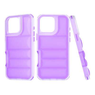 Husa pentru iPhone 16 Pro Max - Techsuit Wave Shield - Violet - 1