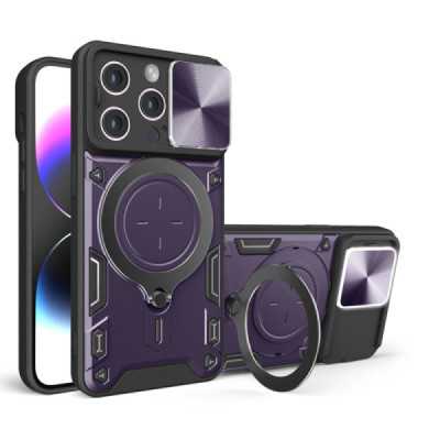 Husa pentru iPhone 16 Pro Max - Techsuit CamGuard Pro - Purple - 1