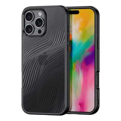 Husa pentru iPhone 16 Pro - Dux Ducis Aimo Series - Black - 1