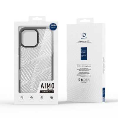 Husa pentru iPhone 16 Pro - Dux Ducis Aimo Series - Black - 7