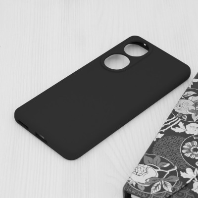 Husa pentru Honor 90 - Techsuit Soft Edge Silicone - negru - 3