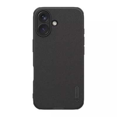 Husa pentru iPhone 16 Plus - Nillkin Super Frosted Shield Pro Magnetic - Black - 1