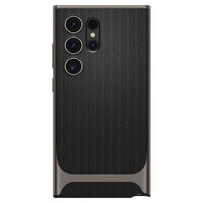 Husa pentru Samsung Galaxy S24 Ultra - Spigen Neo Hybrid - Gunmetal - 2