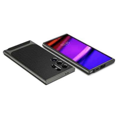 Husa pentru Samsung Galaxy S24 Ultra - Spigen Neo Hybrid - Gunmetal - 5