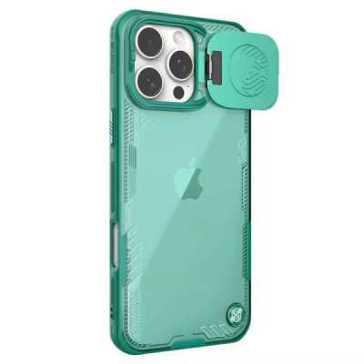 Husa pentru iPhone 16 Pro Max - Nillkin Iceblade Prop (without Camera Cutout) - Green - 1