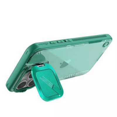 Husa pentru iPhone 16 Pro Max - Nillkin Iceblade Prop (without Camera Cutout) - Green - 2