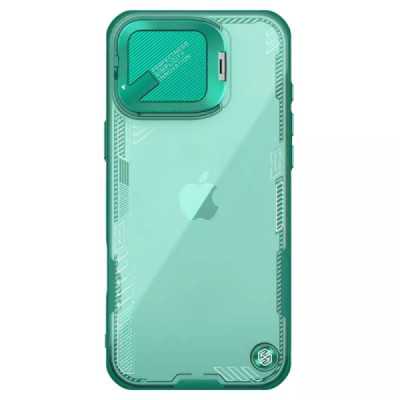 Husa pentru iPhone 16 Pro Max - Nillkin Iceblade Prop (without Camera Cutout) - Green - 3