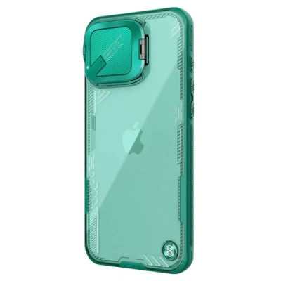 Husa pentru iPhone 16 Pro Max - Nillkin Iceblade Prop (without Camera Cutout) - Green - 4