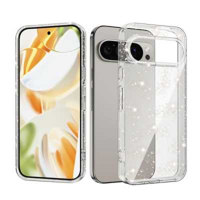 Husa pentru Google Pixel 9 Pro - Techsuit SparkleSkin Series - Clear - 1