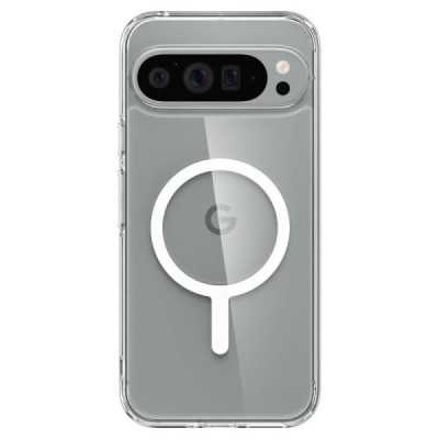 Husa pentru Google Pixel 9 Pro XL - Spigen Ultra Hybrid MagSafe OneTap Ring - White - 3