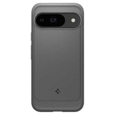 Husa pentru Google Pixel 9 , 9 Pro - Spigen Rugged Armor - Marble Grey - 3