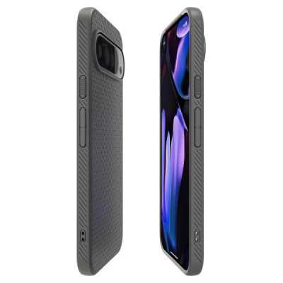 Husa pentru Google Pixel 9 , 9 Pro - Spigen Liquid Air - Marble Grey - 4