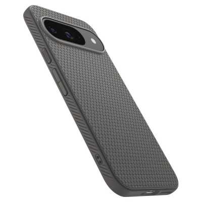 Husa pentru Google Pixel 9 , 9 Pro - Spigen Liquid Air - Marble Grey - 5