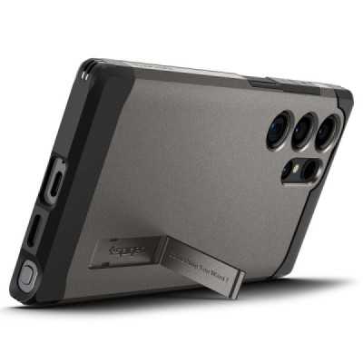 Husa pentru Samsung Galaxy S24 Ultra - Spigen Tough Armor - Gunmetal - 4