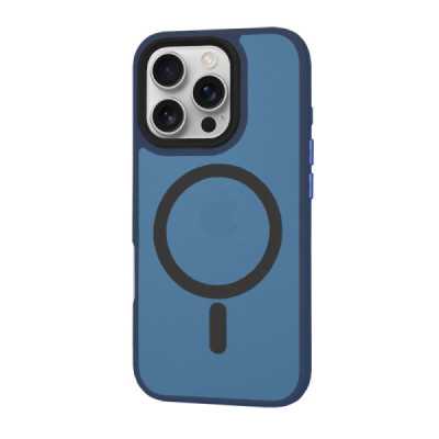 Husa pentru iPhone 16 Pro , Techsuit HaloFrost MagSafe Series , Deep Blue - 3