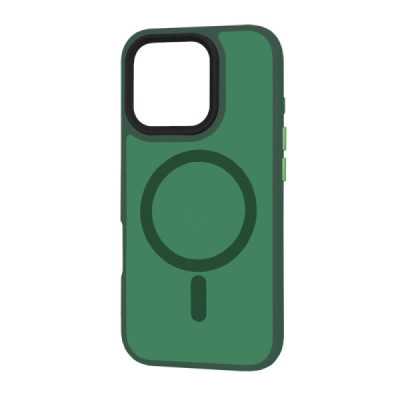 Husa pentru iPhone 16 Pro , Techsuit HaloFrost MagSafe Series , midnight green - 4