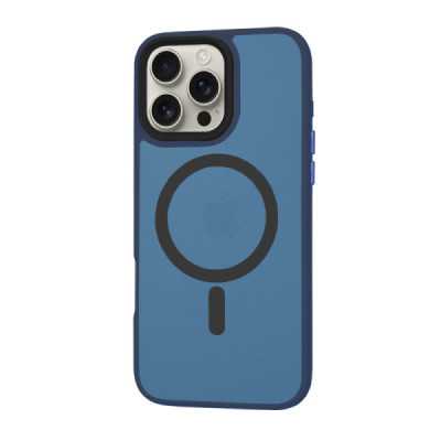 Husa pentru iPhone 16 Pro Max , Techsuit HaloFrost MagSafe Series , Deep Blue - 3