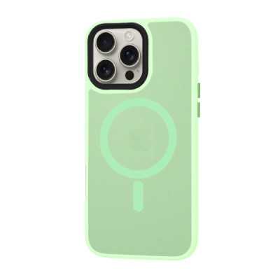 Husa pentru iPhone 16 Pro Max , Techsuit HaloFrost MagSafe Series , light green - 3