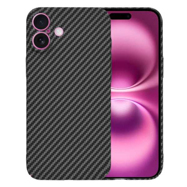 Husa pentru iPhone 16 Plus , Techsuit Carbonite FiberShell , negru