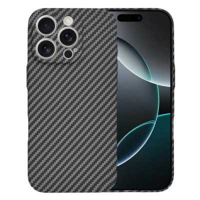 Husa pentru iPhone 16 Pro , Techsuit Carbonite FiberShell , negru - 1