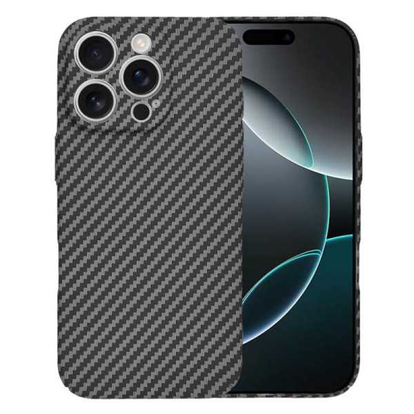 Husa pentru iPhone 16 Pro , Techsuit Carbonite FiberShell , negru