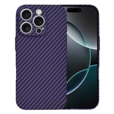 Husa pentru iPhone 16 Pro , Techsuit Carbonite FiberShell , Purple - 1