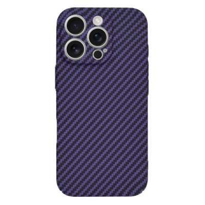 Husa pentru iPhone 16 Pro , Techsuit Carbonite FiberShell , Purple - 3