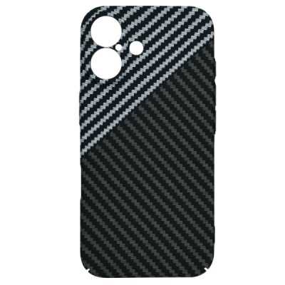 Husa pentru iPhone 16 , Techsuit Carbonite FiberShell , Stealth Gray - 4