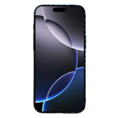 Husa pentru iPhone 16 Pro Max , Techsuit Carbonite FiberShell , Blue Pulse - 2