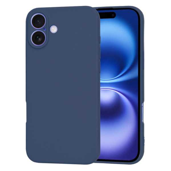 Husa pentru iPhone 16 , Techsuit SoftFlex , Navy Blue