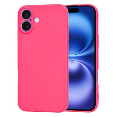 Husa pentru iPhone 16 , Techsuit SoftFlex , Hot Pink - 1