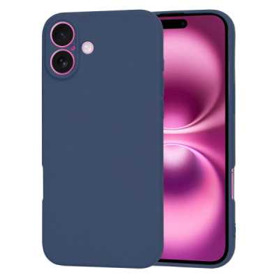 Husa pentru iPhone 16 Plus , Techsuit SoftFlex , Navy Blue - 1