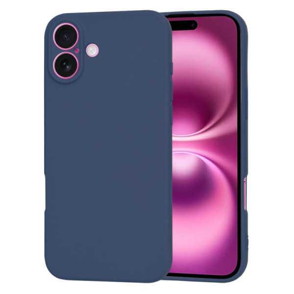 Husa pentru iPhone 16 Plus , Techsuit SoftFlex , Navy Blue