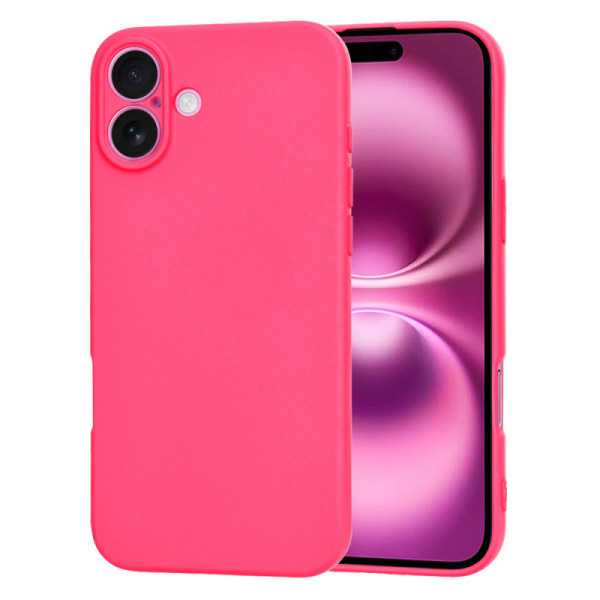 Husa pentru iPhone 16 Plus , Techsuit SoftFlex , Hot Pink