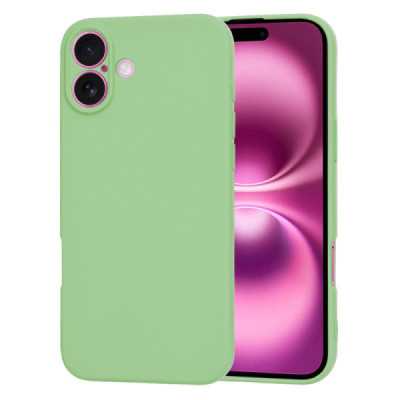 Husa pentru iPhone 16 Plus , Techsuit SoftFlex , mint green - 1