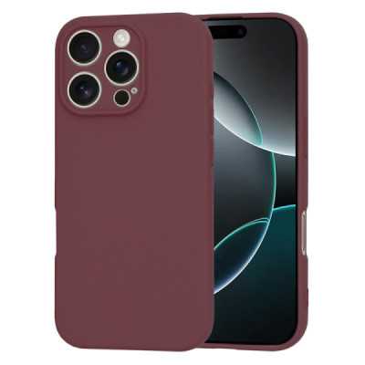 Husa pentru iPhone 16 Pro , Techsuit SoftFlex , plum red - 1