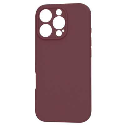 Husa pentru iPhone 16 Pro , Techsuit SoftFlex , plum red - 4