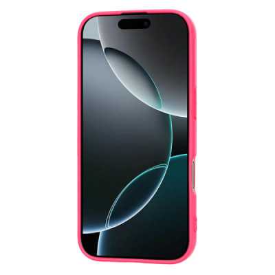 Husa pentru iPhone 16 Pro , Techsuit SoftFlex , Hot Pink - 2