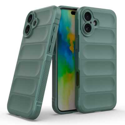 Husa pentru iPhone 16 Plus , Techsuit Magic Shield , verde - 1