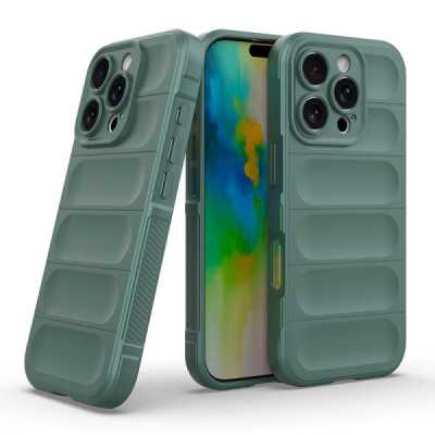 Husa pentru iPhone 16 Pro , Techsuit Magic Shield , verde - 1