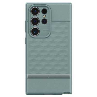 Husa pentru Samsung Galaxy S24 Ultra - Spigen Caseology Parallax - Sage Green - 2