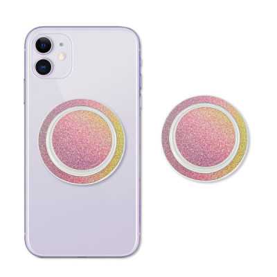 Suport Rotund pentru Telefon - Techsuit (MPR1) - Rose / Gold - 1